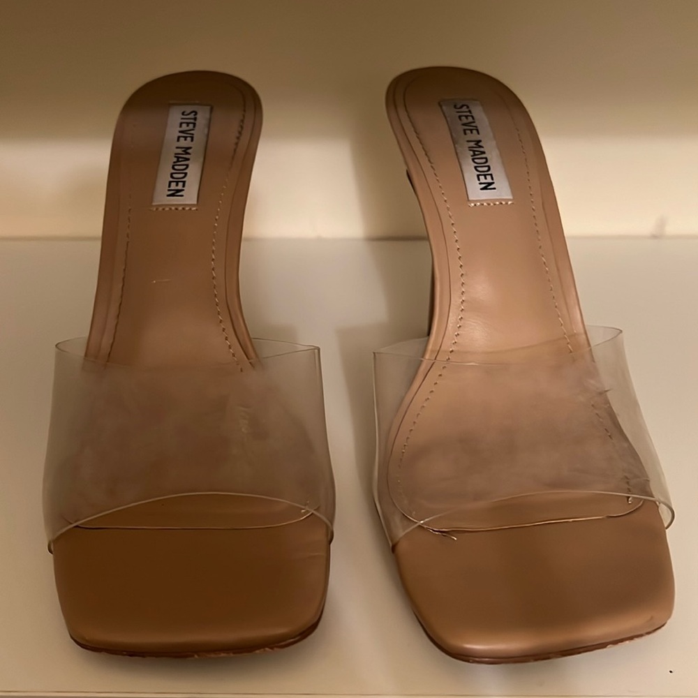 Steven Madden Transparent Heels